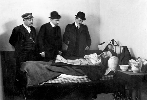 Muñoz Lopera en la cama los días previos a celebrarse el juicio