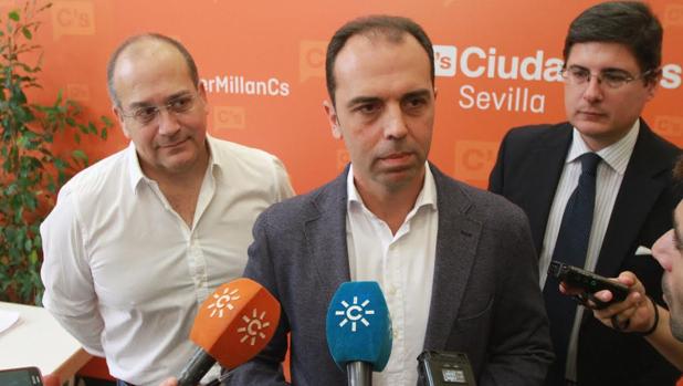 Javier Cabezas, Javier Millán y Álvaro Pimentel