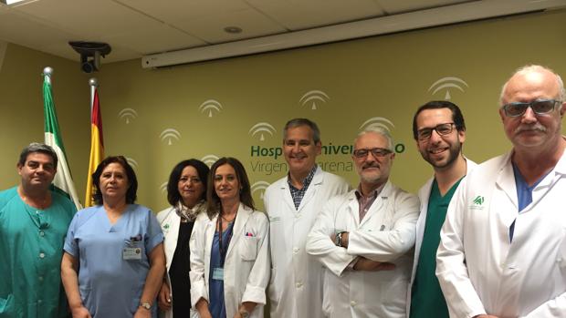 Profesionales que integran el equipo multidisciplinar liderado por Antonio Ontanilla