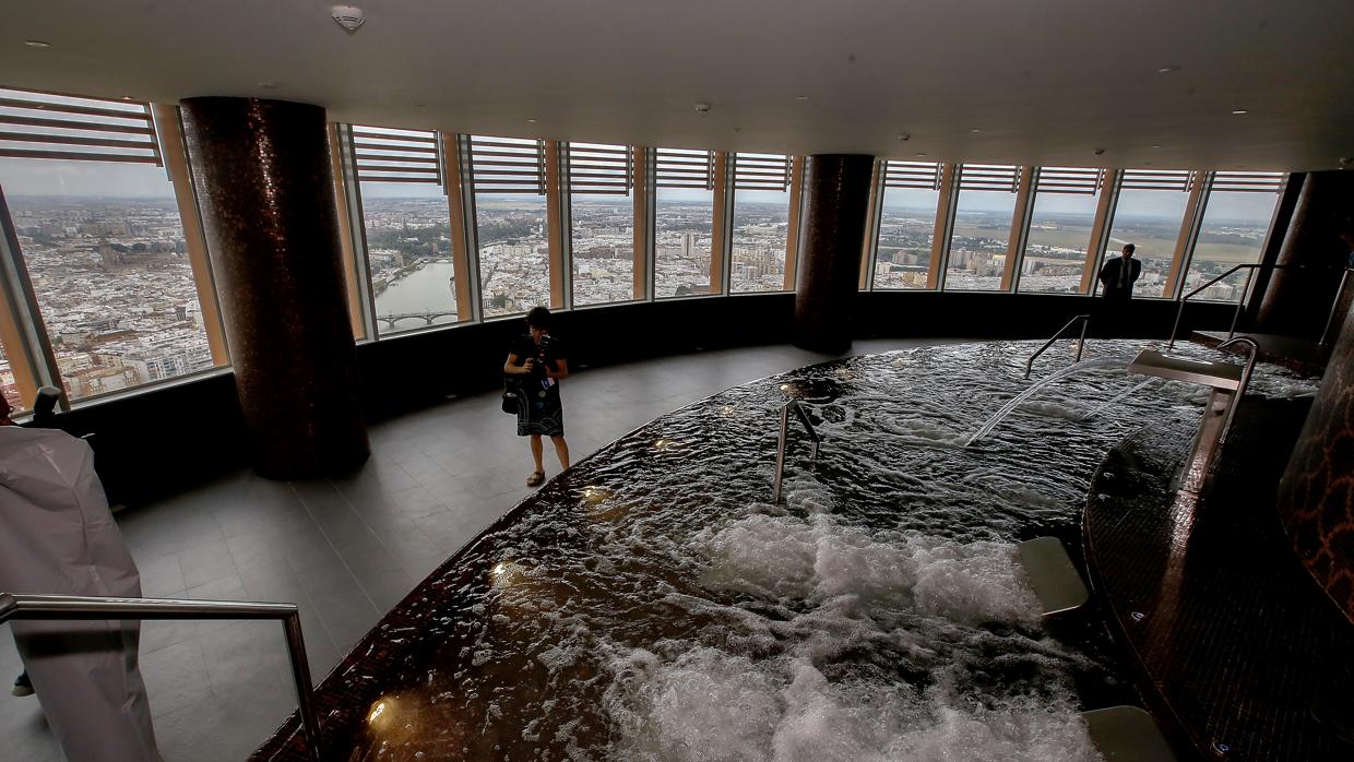 El spa del hotel de Torre Sevilla