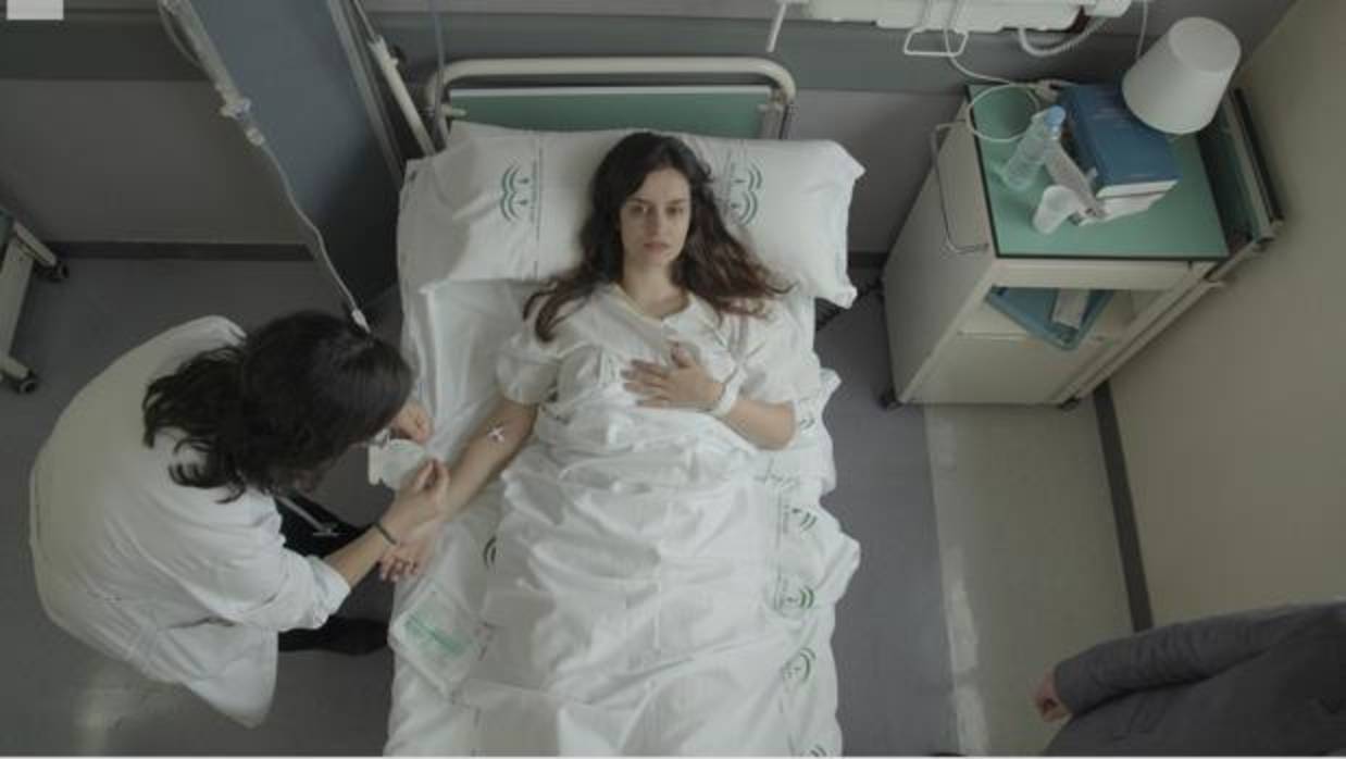 Un fotograma del corto «El trayecto»