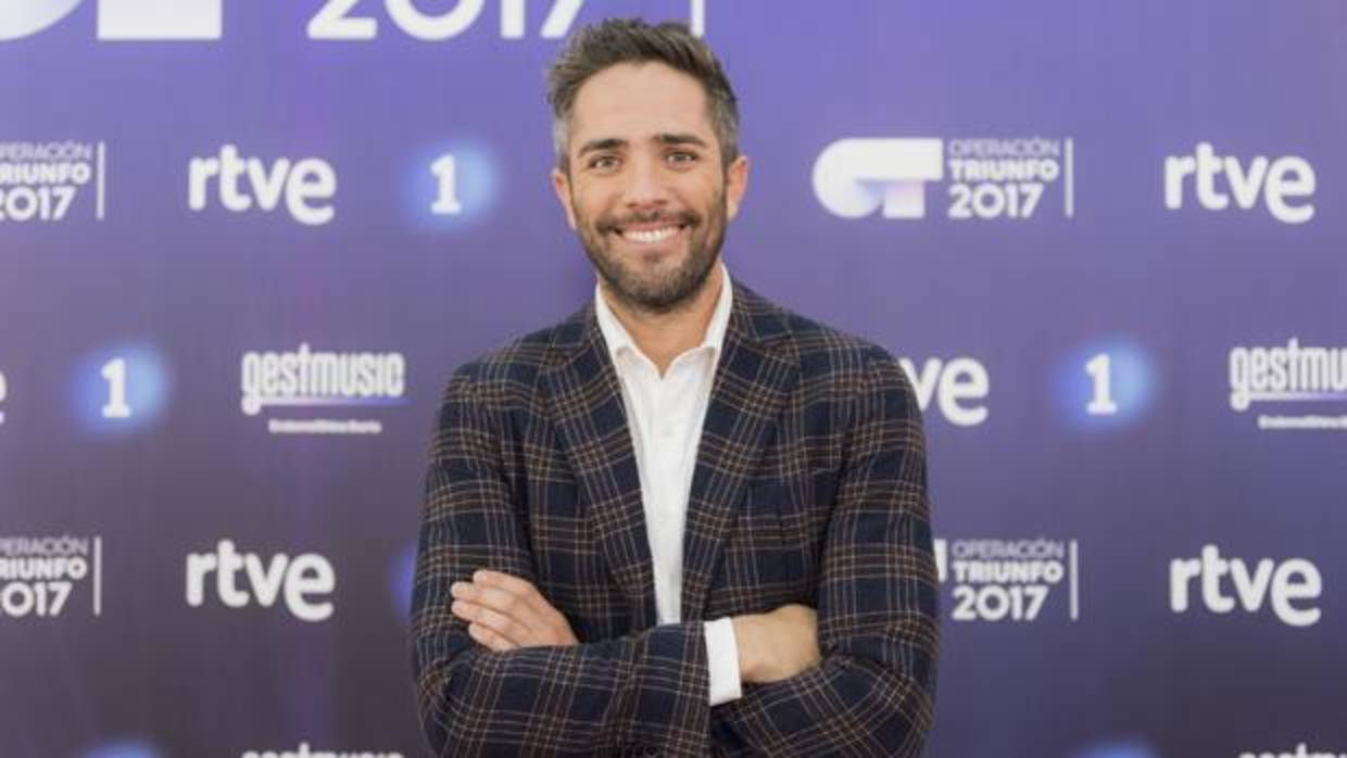 Roberto Leal en la presentación de Operación Triunfo