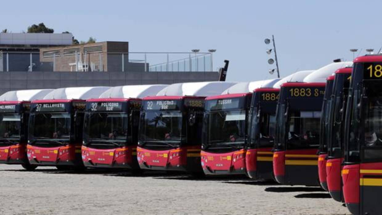 Con los nuevos autobuses se renovará el 25% de la flota de Tussam