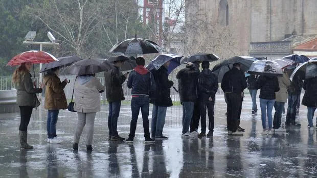 El tiempo en Sevilla: La octava racha más larga de días lluviosos se rompió el lunes