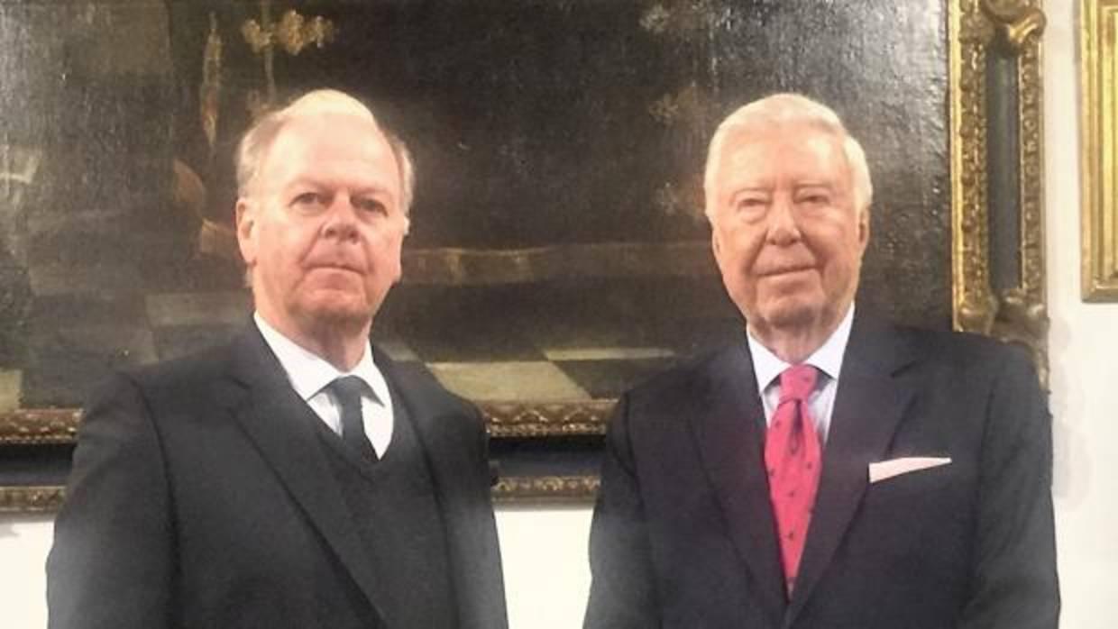 Eduardo Ybarra Mencos y José Luis García Palacios