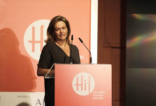 La directora de operaciones de enoturismo en González Byass, Irene de Castro