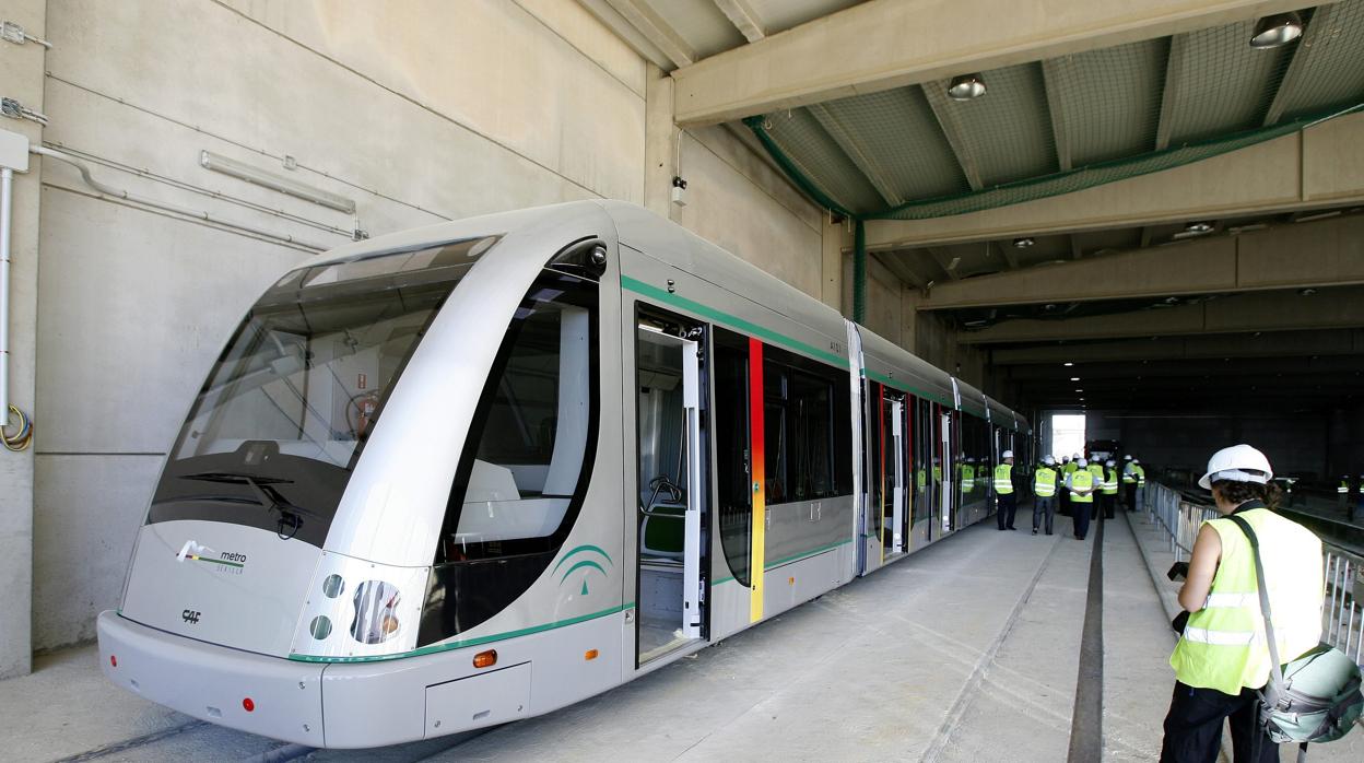 En 2017 el metro de Sevilla registró 16 millones de viajeros