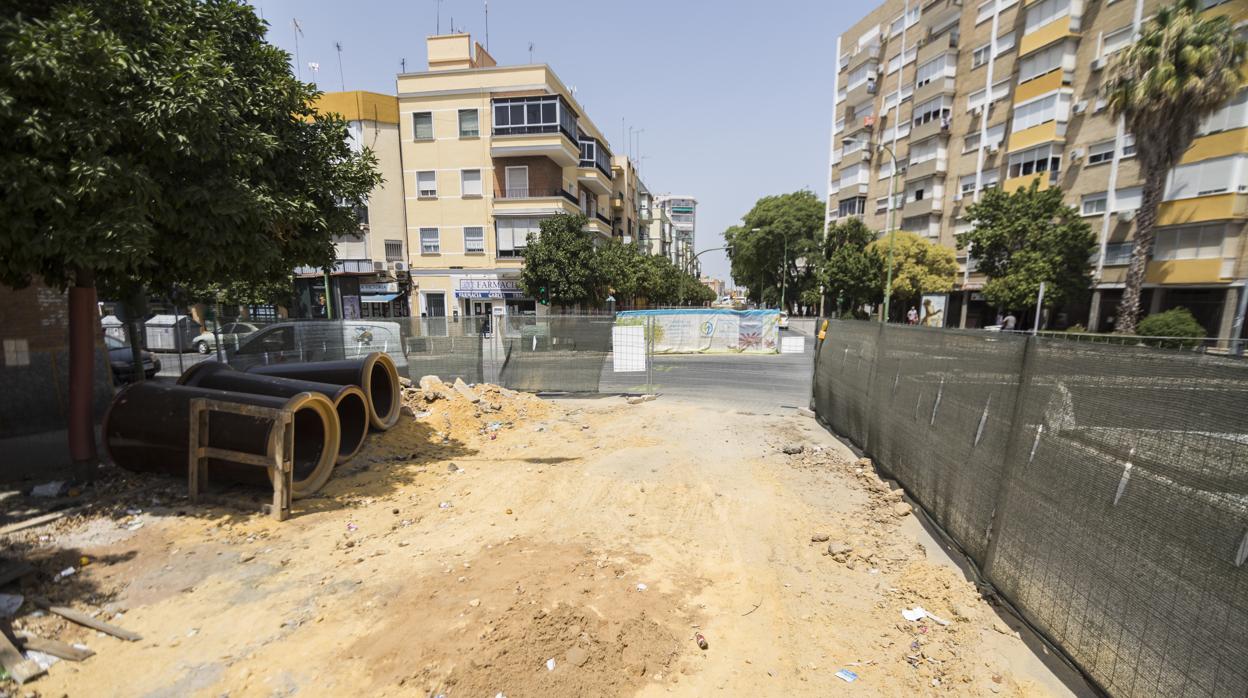 Inicio de las obras de la avenida de El Greco