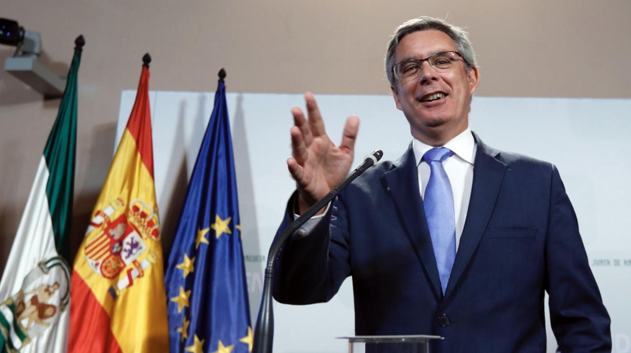Juan Carlos Blanco, portavoz del Gobierno andaluz