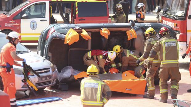 Tráfico intercepta a más de 120 conductores sin cinturón de seguridad en Sevilla en una semana
