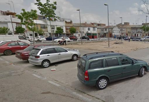 Plaza del platanero en Torreblanca