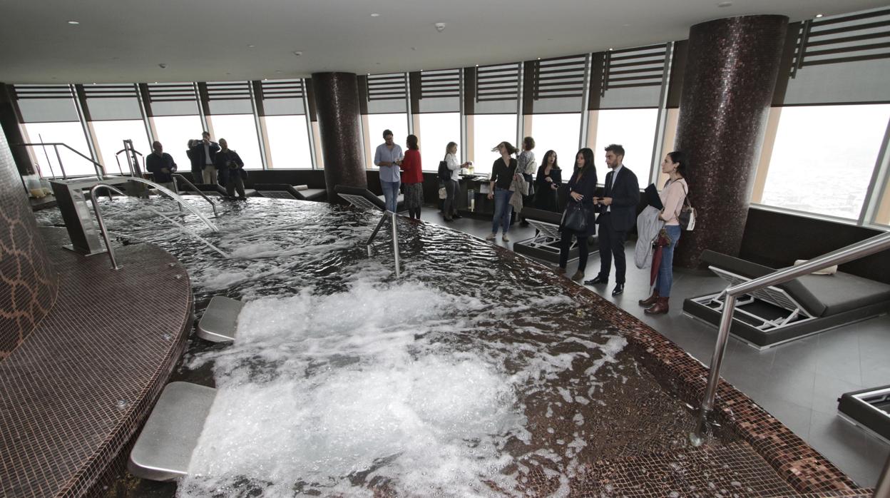 Visita al spa del Hotel Torre Sevilla