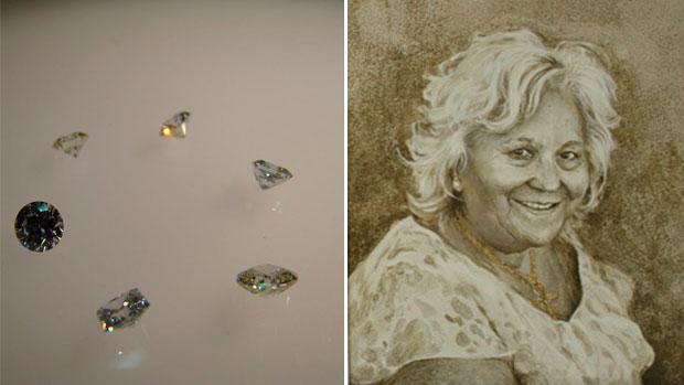 Día de Todos los Santos: retratos y diamantes hechos con cenizas de fallecidos, la última moda funeraria