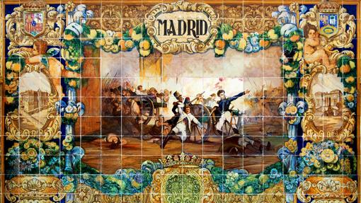Azulejos de la Plaza de España