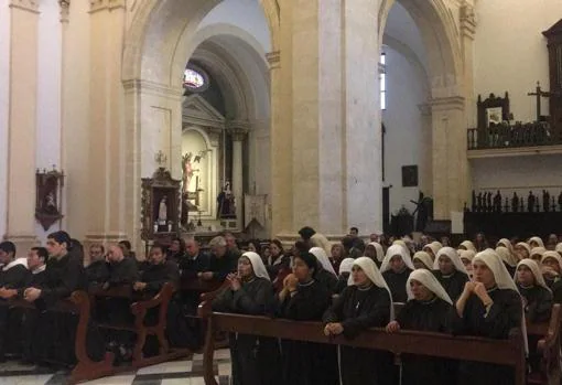 Misa de acción de gracias celebrada ayer en Écija