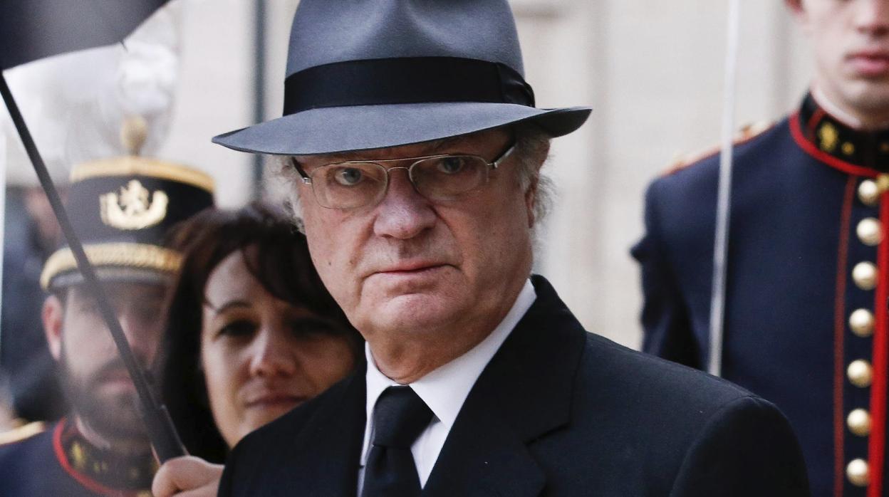 El Rey Carlos Gustavo de Suecia