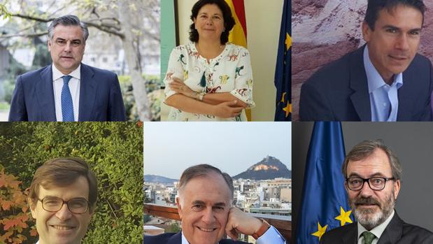 ¿Quiénes son los seis sevillanos actualmente embajadores de España?