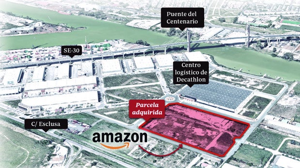 Amazon abrirá otro centro logístico en el Puerto de Sevilla