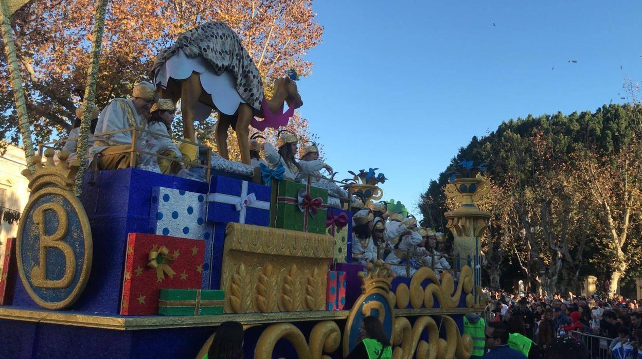 El Rey Baltasar, a su salida