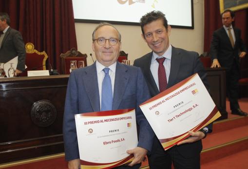 Antonio Hernández y Eduardo Fuentesal