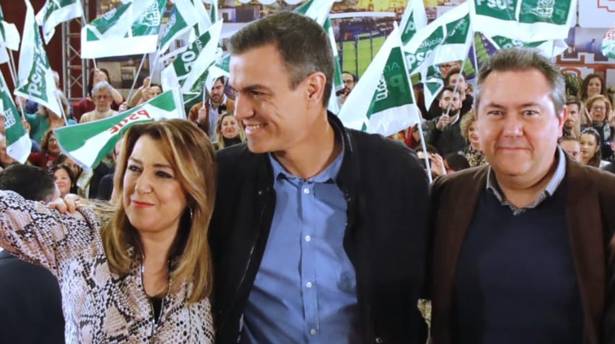 Susana Díaz y Pedro Sánchez respaldan este sábado la candidatura de Espadas a la Alcaldía de Sevilla