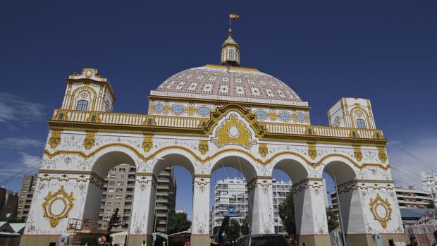 Así luce el Real a diez días de la Feria de Abril de Sevilla 2019