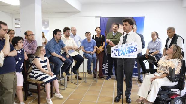 El PP propone un plan de accesibilidad universal para Sevilla
