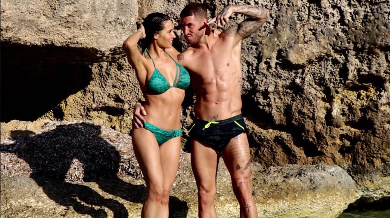 Sergio Ramos y Pilar Rubio