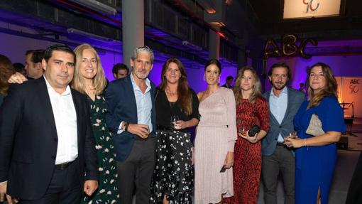 Pedro Herrán, María Cano, Carlos Álvarez, Mariana Pede-Monte, Zoila Borrego, Marina Sanz, Alejandro Basante y Raquel Boto