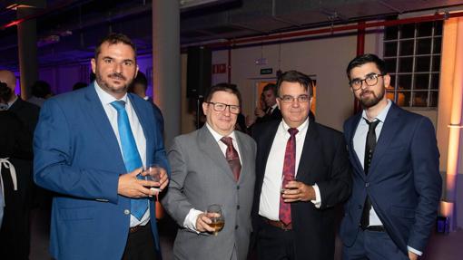 Juan Manuel Mati, Paco Hacha, Ricardo Conde y Ezequiel Mendoza