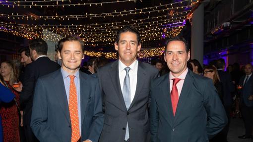 Cayetano Buendía, Fernando López y Luis Sánchez