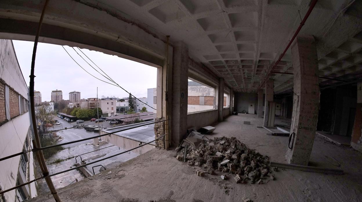 Primera planta del antiguo Hospital Militar de Sevilla