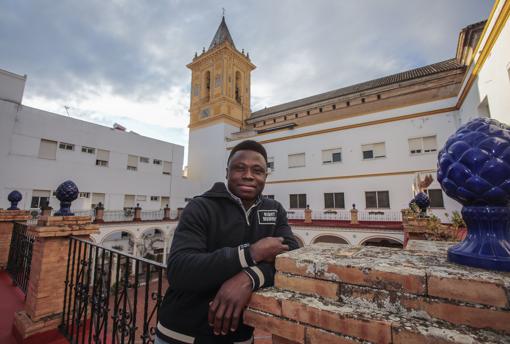 Soumalia Doumbia nació en Ghana y lleva unos meses en Sevilla