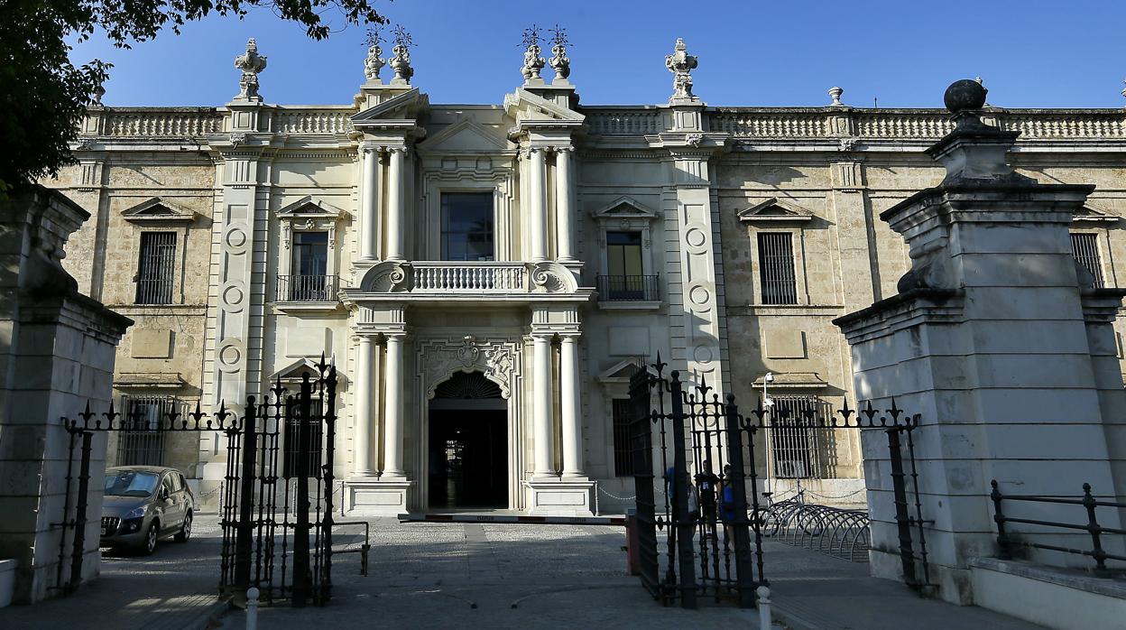 Fachada de la Universidad de Sevilla