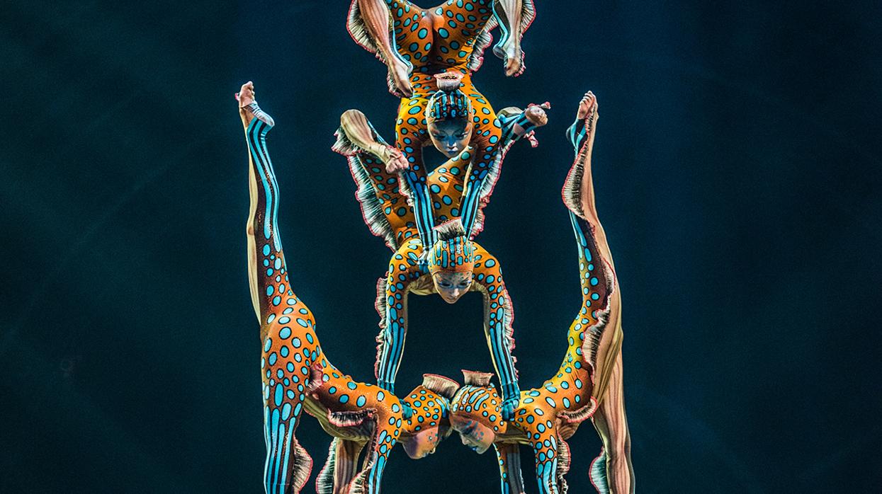 El Circo del Sol emitirá este viernes un nuevo directo con tres espectáculos