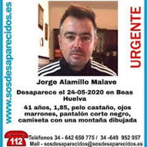 Jorge Alamillo lleva desaparecido semanas