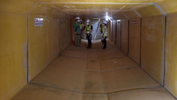 Un imponente túnel subterráneo en las raíces de Triana