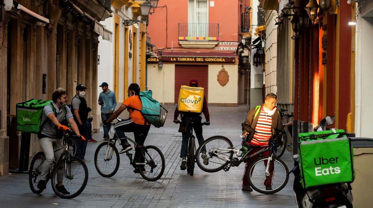 El reparto a domicilio es uno de los sectores que mejor han resistido el golpe del coronavirus