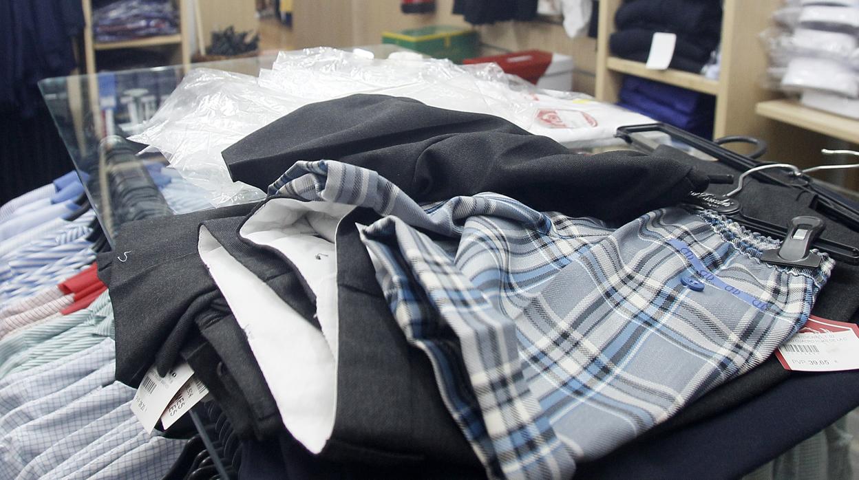 Venta de uniformes escolares