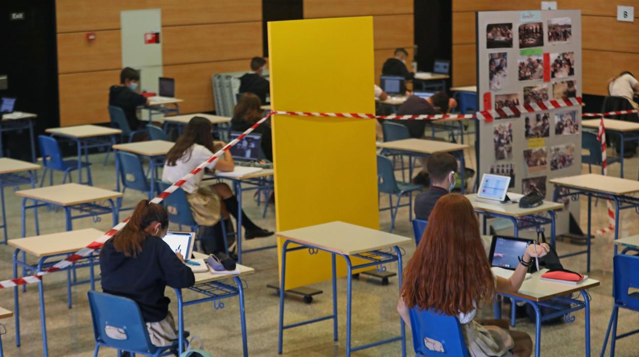 Clases en un colegio