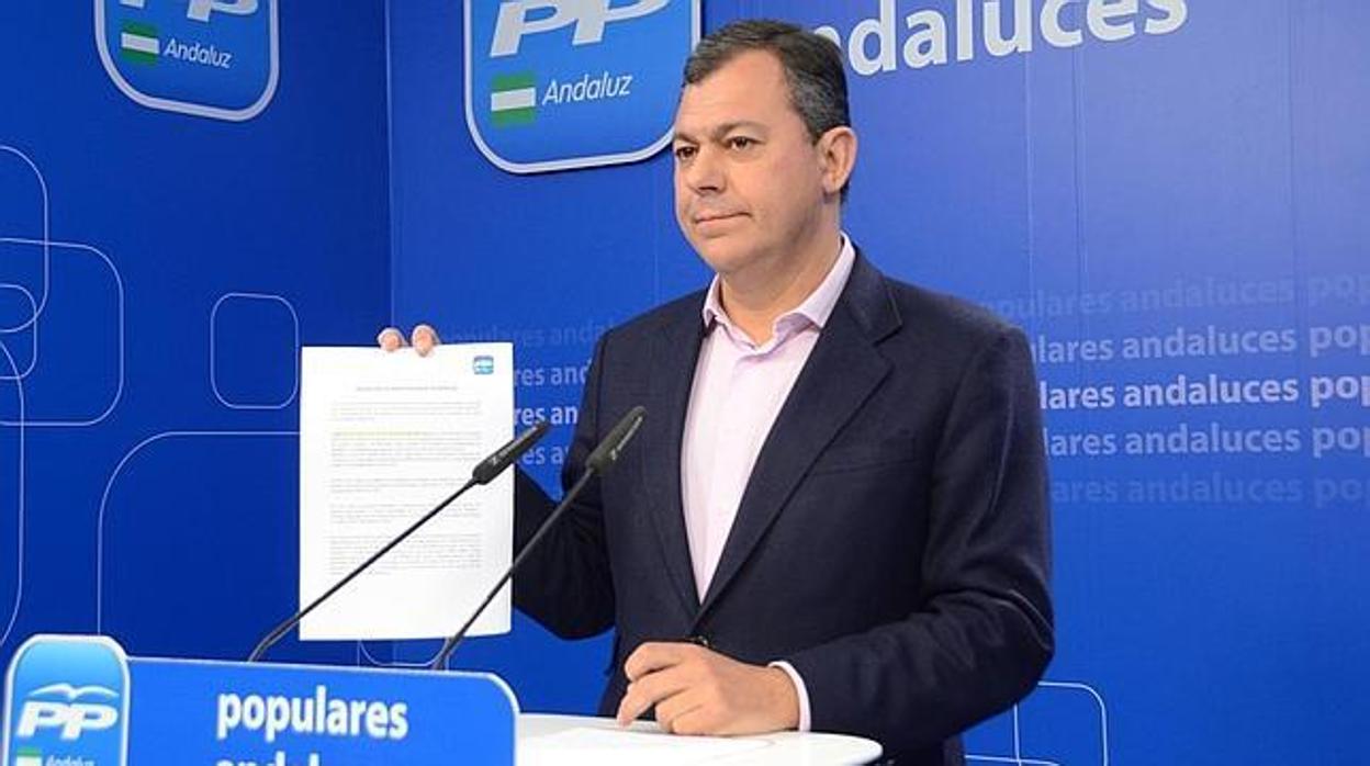 El alcalde de Tomares y senador José Luis Sanz ha hecho la pregunta a Ábalos