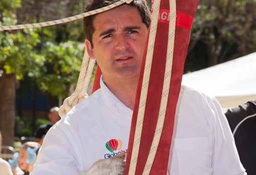 Javier Benítez, piloto de globos aerostáticos