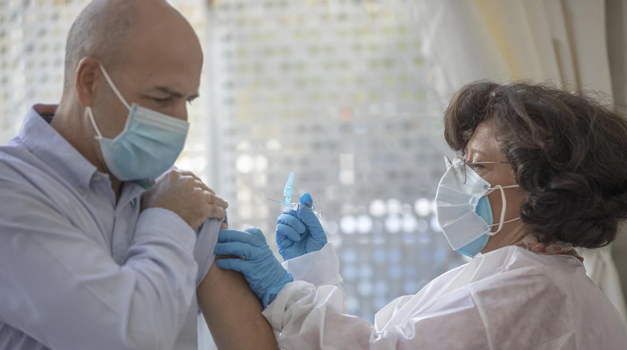 Campaña de vacunación de la gripe en Sevilla