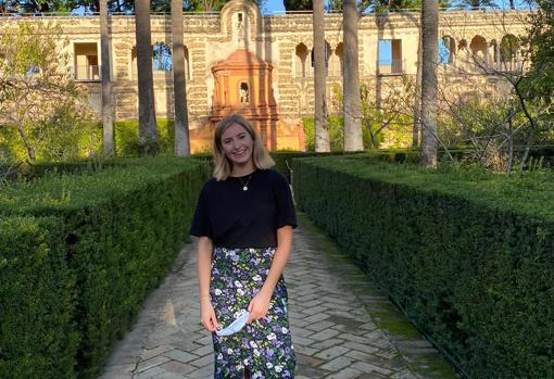 Megan, estudiante irlandesa en Sevilla