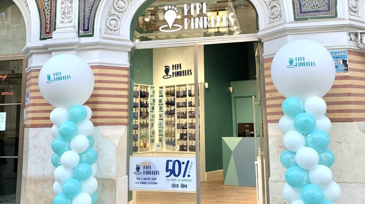 Nueva tienda de Pepe Pinreles en la avenida de la Constitución