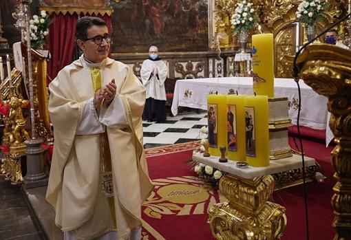 El Superior General, Jesús Etayo, en la asamblea celebrada en Granada