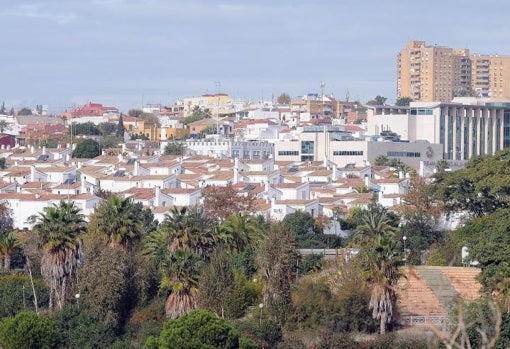 Imagen panorámica de Tomares