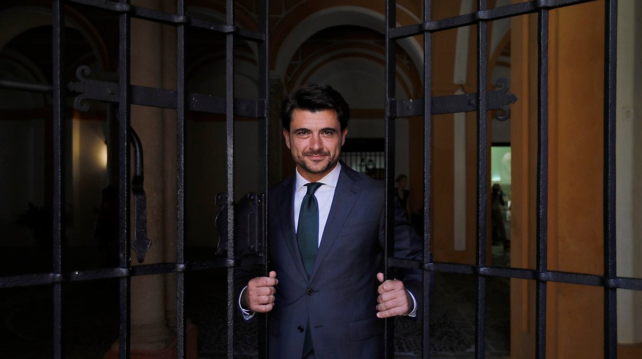 El portavoz del PP en el Ayuntamiento, Beltrán Pérez