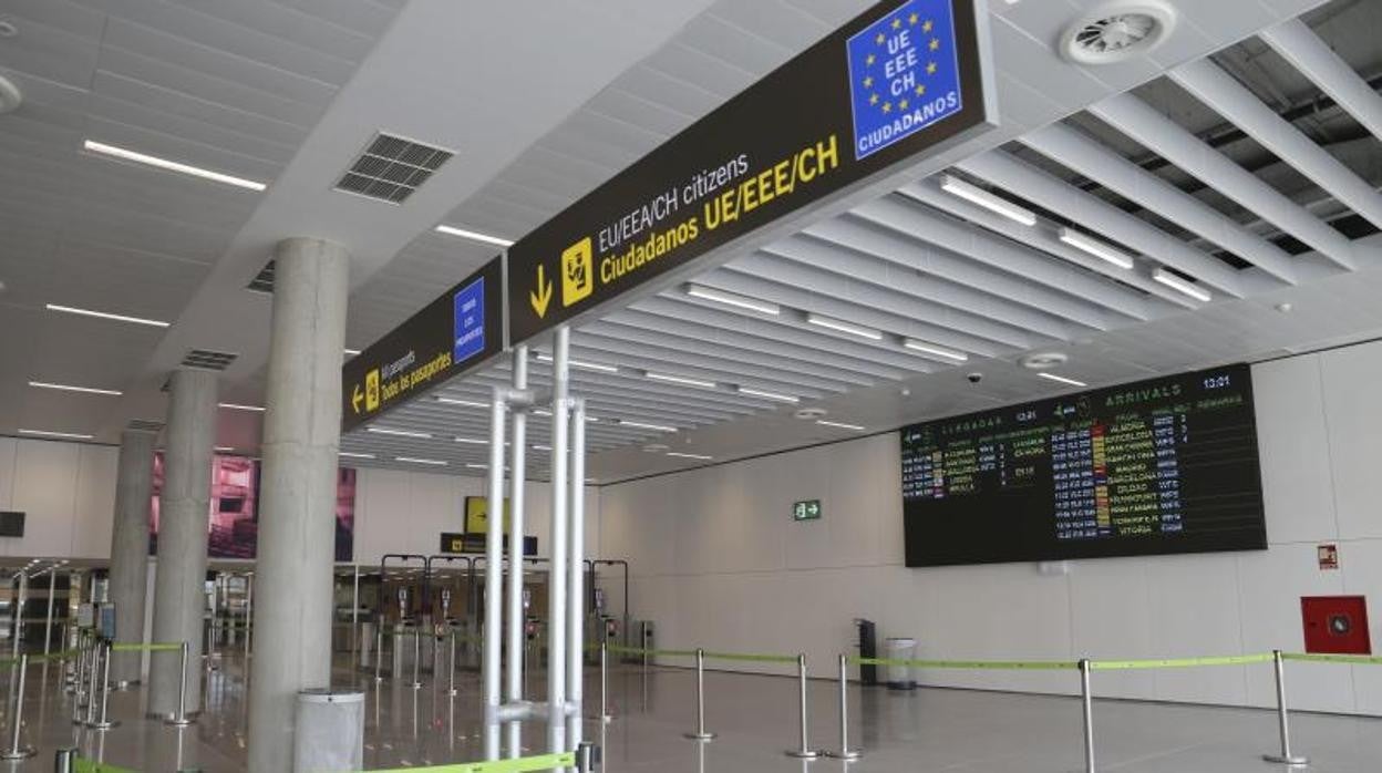 Avance de las obras del aeropuerto de Sevilla