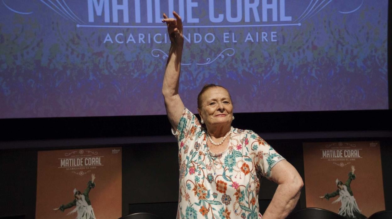 La maestra Matilde Coral ha sido nombrada hija predilecta de Sevilla
